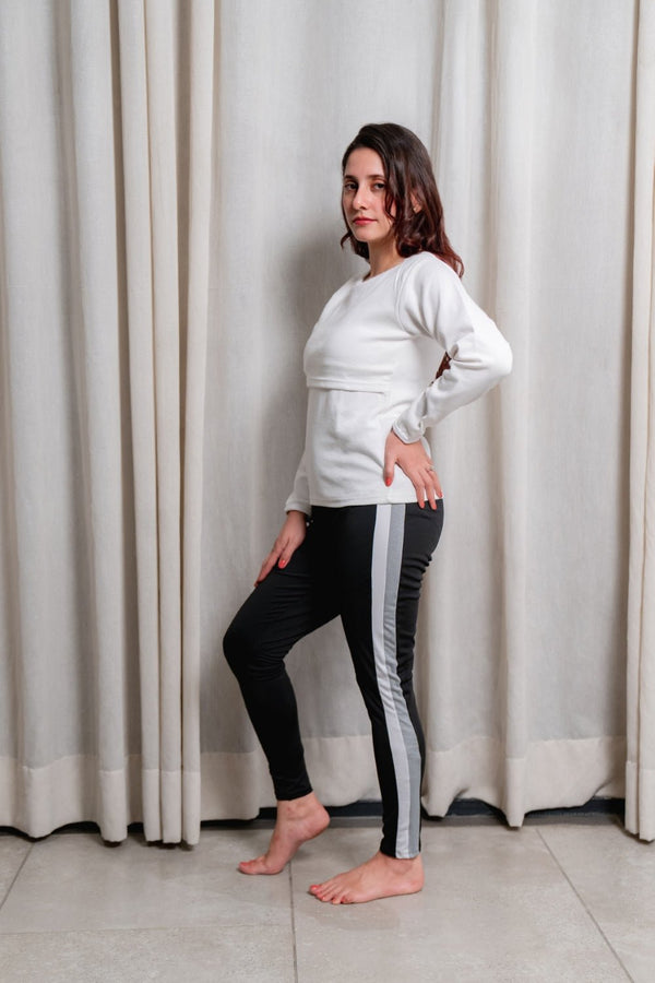 Color Block Trouser - Preggies