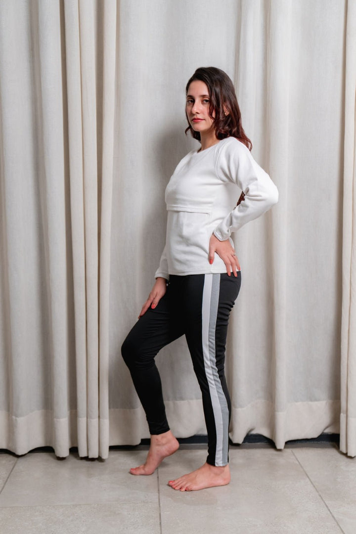 Color Block Trouser - Preggies