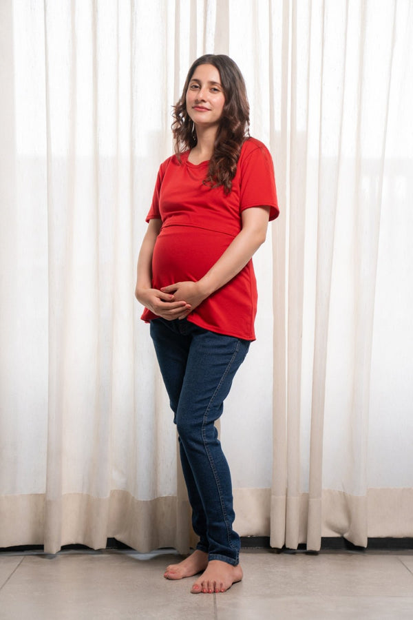 Feeding Tops Half Sleeves - Preggies